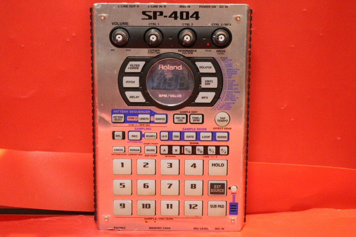 USED Roland SP-404 Portable Linear Wave Sampler SP 404 U1457