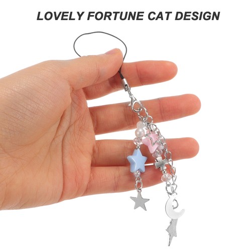 Pentagram Mobile Phone Chain Student Cell Charm Bag Pendant Decoration - Zdjęcie 4 z 12