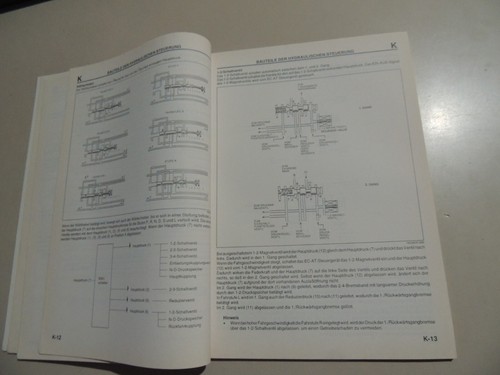 Mazda Xedos 9 Werkstatthandbuch Automatik getriebe ATX GF4A-EL Ausgabe 12.1993 - Picture 6 of 13