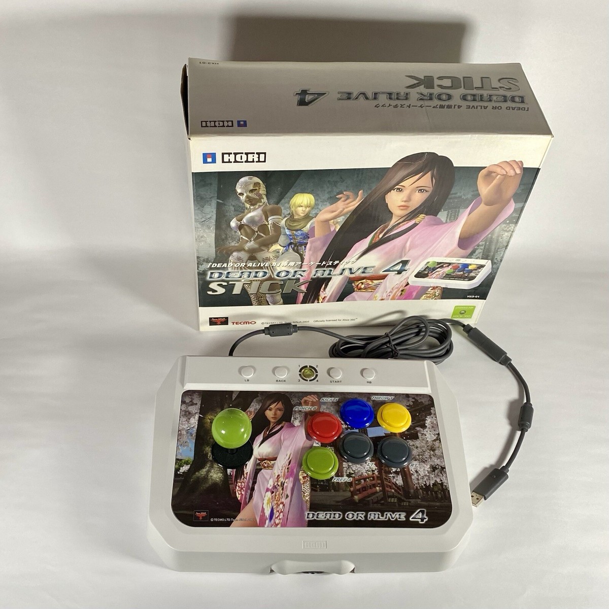 Xbox360 アーケード とＤＯＡ KOKORO Hori Dead or Alive 4 Arcade Stick for Xbox 360 - (No