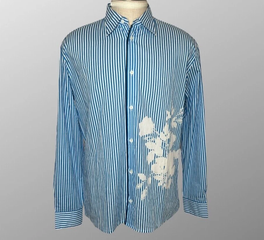 HERMÈS Striped Long Sleeve Men's Dress Shirts for sale | eBay