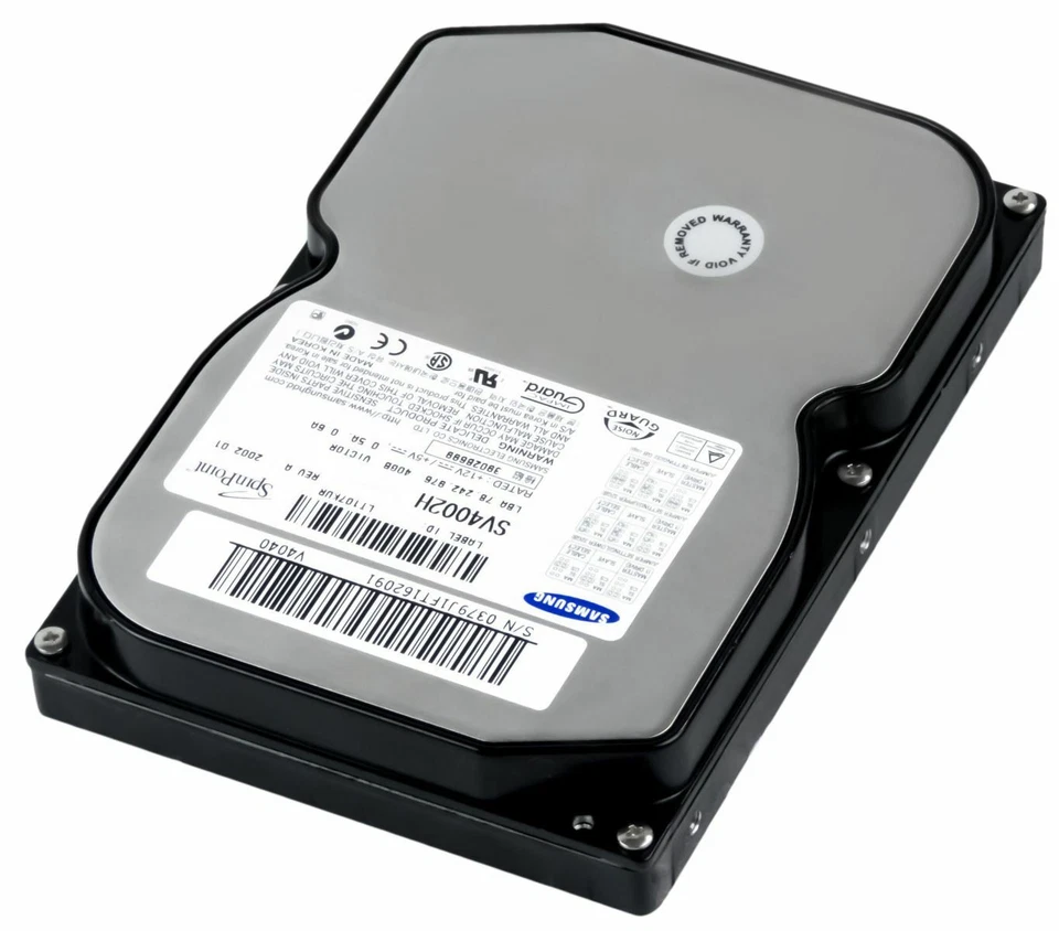 Hard Drive Samsung SpinPoint V40 40GB 7200U/Min 2MB Pata Ata SV4002H 3.5'' Inch - Image 3 of 3
