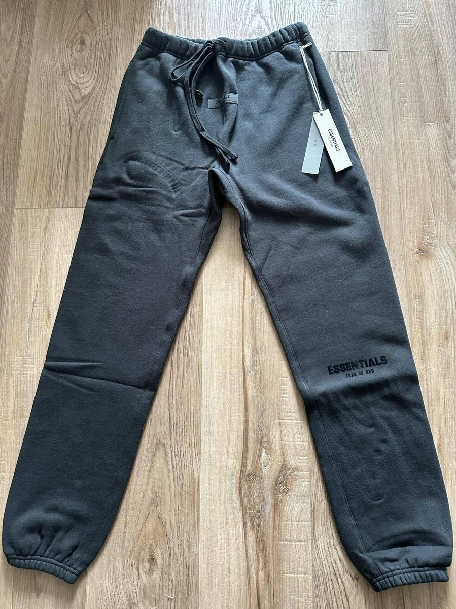 Brand New FOG Essentials Black Stretch Limo sweatpants sz XXL FW22 fear god