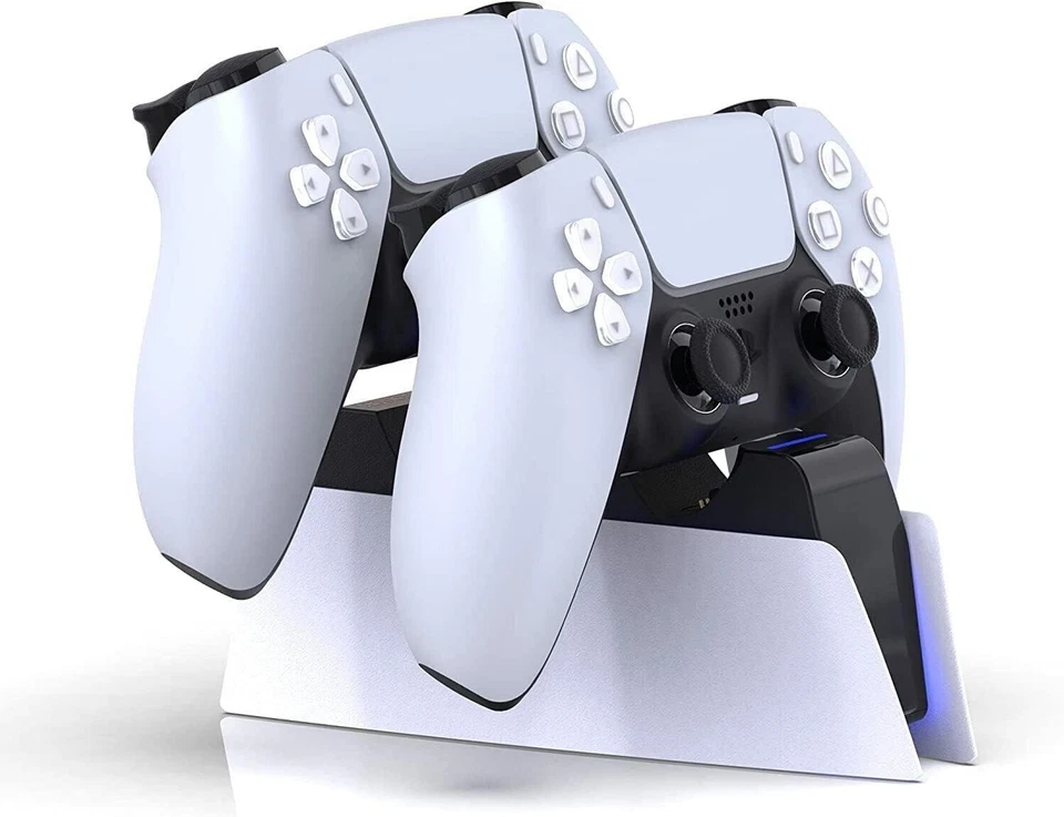 Sony Base di Ricarica Esterna per Controller DualSense PlayStation 5 Bianco - Immagine 4 di 4