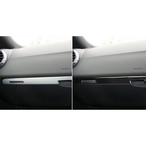 Carbon Fiber Dashboard Co-pilot Cover For Audi TT 8N 8J MK123 TTRS 2008 ...