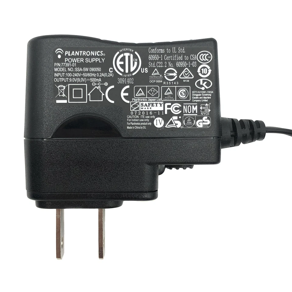 Genuine AC Adapter For Plantronics W740 W430 W8210 W8220 Headset Charger - Image 2 of 4