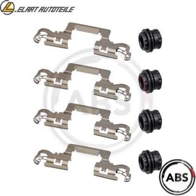 ACCESSORY SET DISC BRAKE LINING 0129Q FOR AUDI A4/B9/Allroad A5/Sportback Q5 2.0L