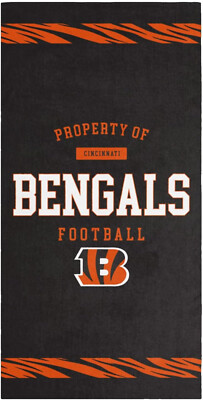 NFL Serviette de Bain Cincinnati Bengals Property Of Plage
