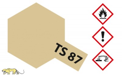 Tamiya 85087 TS87 / TS-87 Titan Gold - Glänzend - 100ml