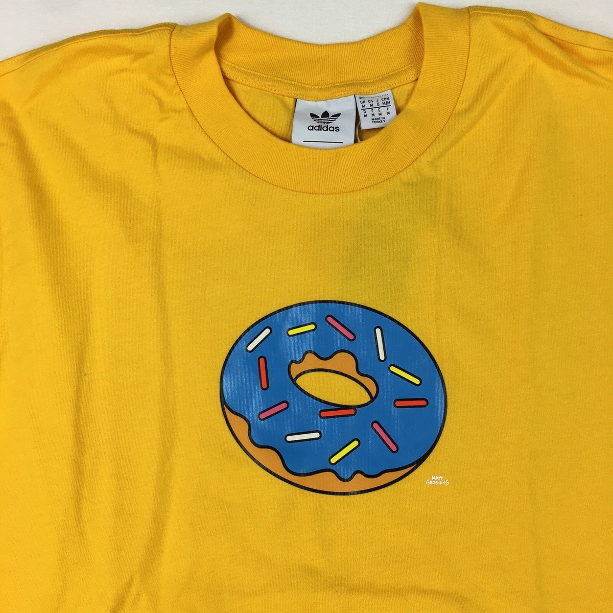 ☆完売間近☆ adidas x The Simpsons コラボ プリント Tシャツ Kids Clothing - The Simpsons Graphics Tee Kids - Yellow