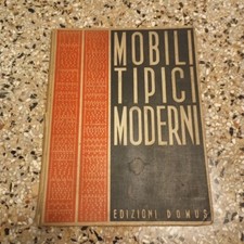 TYPICAL MODERN FURNITURE GIANCARLO PALANTI EDITORIAL DOMUS 1933 Gio Ponti
