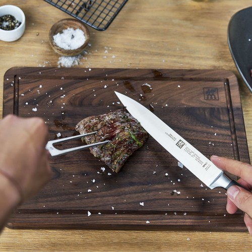 ZWILLING series VIER STERNE carving set 2 pcs with meat fork + meat knife - Bild 6 von 7