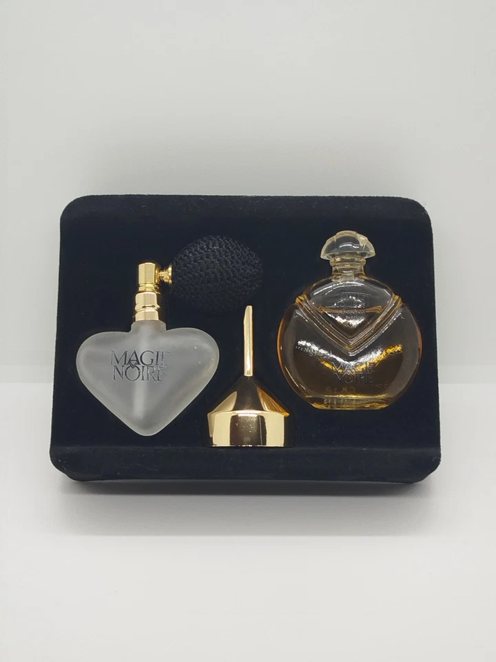 " Magie Noire - Coeur de Magie " - Eau de Toilette (7,5ml) + 1 Mini Vapo Lancome - Photo 2/2