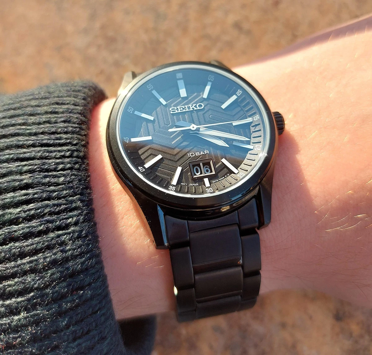 Seiko Quartz SUR515P1 Quarzwerk Herren-Armbanduhr