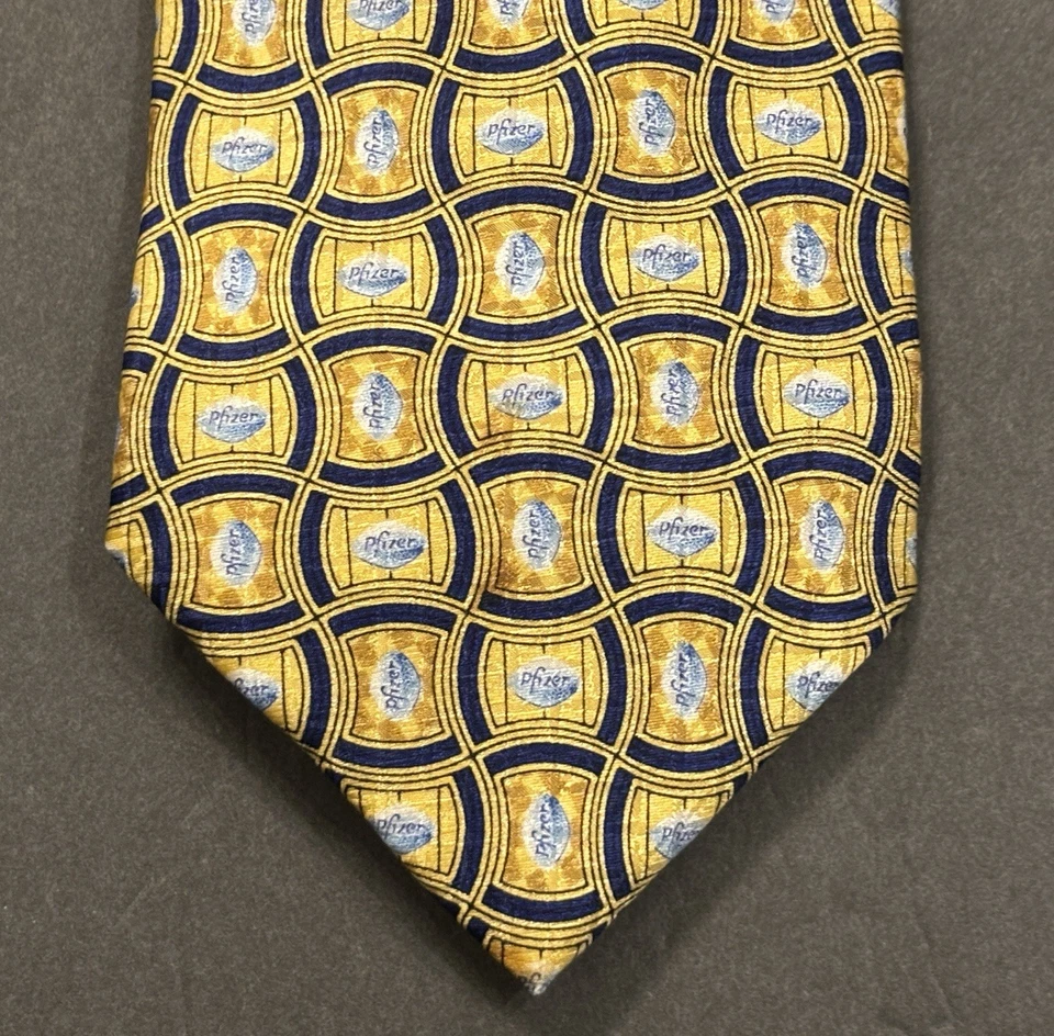 Promotional Pfizer Pharmaceuticals, 100% Silk Tie, Viagra, Boner  Pill. Awesome - Image 2 of 4