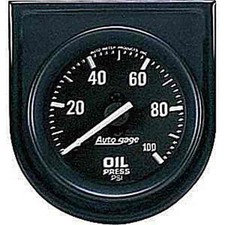 Auto Meter Autogage Oil Pressure Gauge 0-100 Psi
