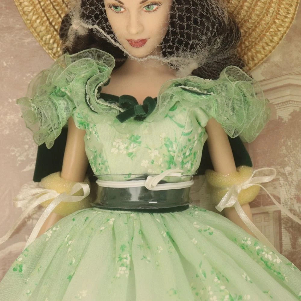 FRANKLIN MINT Vom Winde verweht Scarlett OHara Vivien Leigh Vinyl Puppenkiste