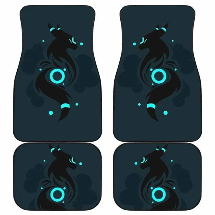 Umbreon Eevee Car Floor Mats Universal Fit Car Accessories