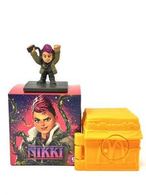 2026 McDonalds Stranger Things #09 NIKKI Happy Meal Toy Figure NEW IN BOX