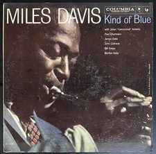 MILES DAVIS Kind Of Blue 1961 Reissue Of 1958 Mono LP 6-Eyes Label JOHN COLTRANE