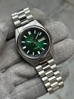 Seiko 5 Automatic Mens Vintage Wrist Watch Day Date Stainless Steel Japan