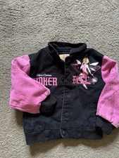 GUC Toddler Girls TOON STUDIO TINKER BELL BY JH DESIGN Jacket Size 2T 2015