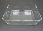 Vintage Clear PYREX 9 x 7 X 2.5 Casserole Baking Dish 7212 11 Cups, USA