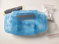 Clear Sky Blue Housing Shell for Game Boy Advance GBA - IPS Compatible