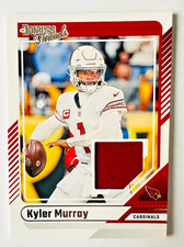 2024 Donruss Threads Kyler Murray Jersey Card Cardinals Star!