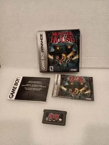 Monster House (Nintendo Game Boy Advance, 2006) Complete CIB