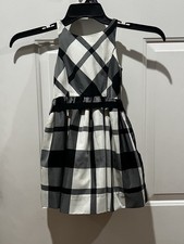 Ralph Lauren Girls Size 4 Plaid Dress Holiday Party Christmas