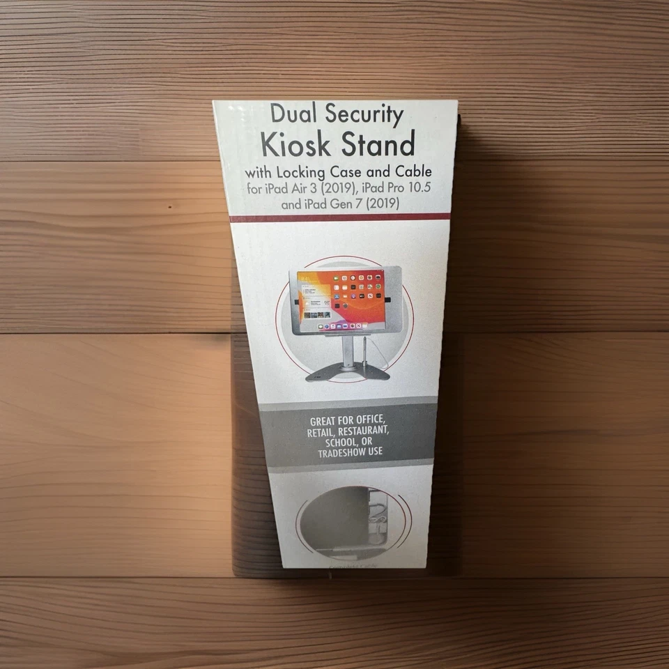CTA Dual Security Kiosk Stand With Locking Case and Cable PAD-ASK10 New In Box - Image 2 of 2