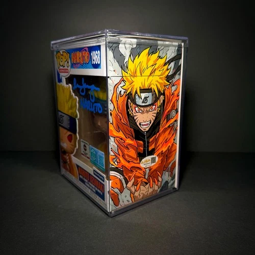 Funko Pop! Naruto - Naruto #1968 LE Signed - Custom Box Art + Hard Stack Signed