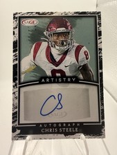 2022 SAGE Artistry - Autographs Chris Steele #A-CS2 (AU, RC)