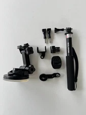 GoPro Mounting Accessories Kit – Selfie Stick, Suction Cup & Adapters 