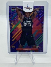 2025-26 Topps Finest - Common Ace Bailey #5  Purple Geometric Refractor /50 RC