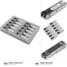 StarTech Cisco GLC-SX-MM Compatible SFP Module, 1000BASE-SX GLCSXMM10PST ...
