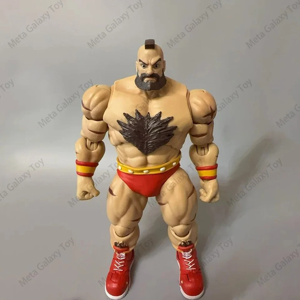 Storm Toys 1/12 ZANGIEF Street Fighter 2 Series Action Figure Full Set 6" Fig - Image 3 of 4