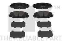 NK 224575 Bremsbelagsatz, Scheibenbremse FüR Toyota