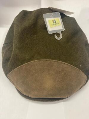 Mütze Flatcap moosgrün - Percussion - 3427 - AUSVERKAUF