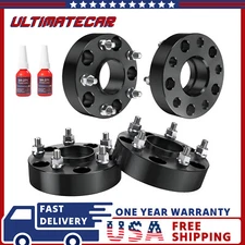 Set(4) 1.5" Hubcentric Wheel Spacer 5x5" For Jeep Wrangler JK Grand Cherokee WJ