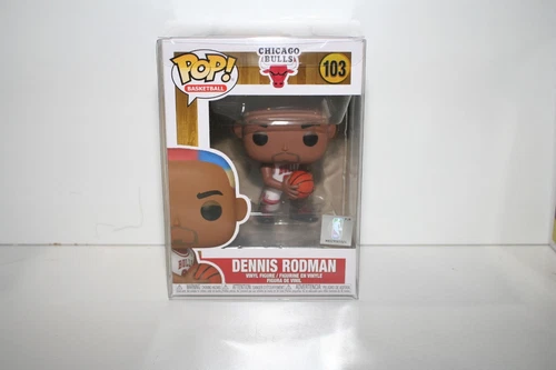 Dennis Rodman Funko Pop! NBA Legends: Chicago Bulls Vinyl Figure 103 with Case