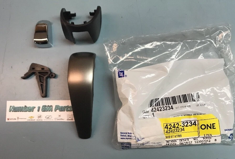 New Genuine GM 42539736 12-16 Sonic 13-16 Trax Silver Shifter knob  