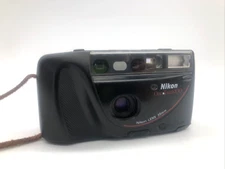 Vintage Nikon One Touch 100 Point & Shoot 35mm Film Camera w/ Flash