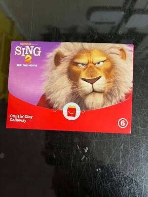 2022 McDONALD'S Sing 2 HAPPY MEAL TOYS Or Set