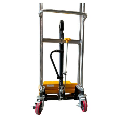 Manual Fork And Platform Stacker 400kg 1500mm Lift Height In Stock Melbourne - Picture 5 of 10