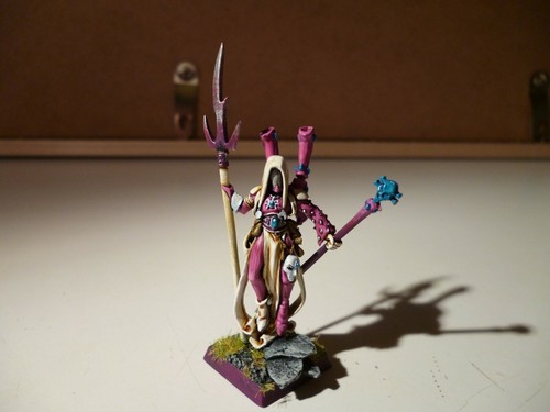 Eldar shadowseer converted - similar to the old world warhammer miniature