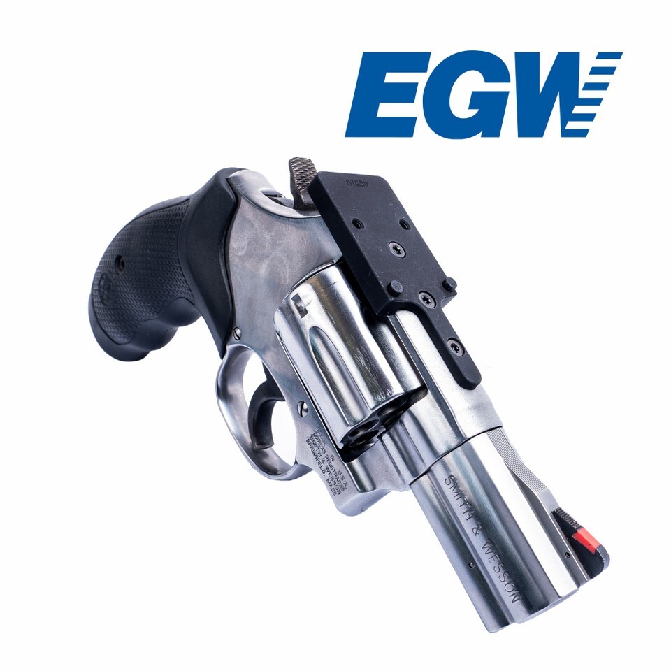 Revolver Rds Mount Red Dot Mount for Smith and Wesson (S&W) Revolver (fits Trijicon RMR ...