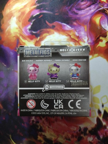 2023 Jada Toys Hello Kitty Series, S1 PINK HELLO KITTY, Diecast, 2" High, HTF, - Picture 2 of 5
