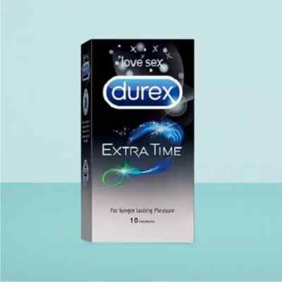 Durex Xtra Time Condoms for Men 10 Condoms for Complete Orgasm US Stock